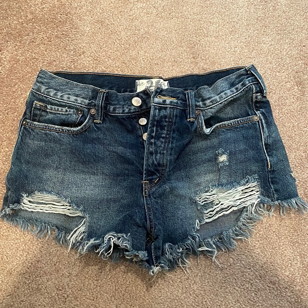 We the Free Free People jean shorts